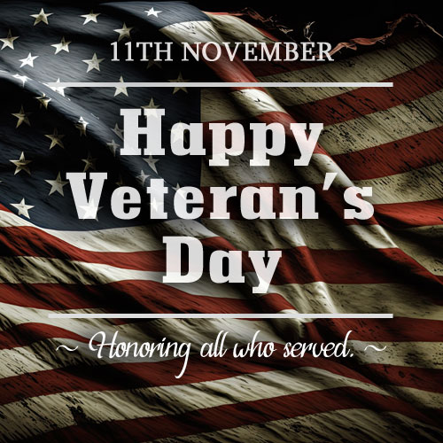 Thank you for your service!